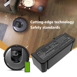 iRobot Roomba e6 E6134 Battery 14.4V 5200mAh - Compatible Replacement