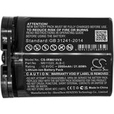 iRobot M6 Ultimate Robot Mop Battery 10.8V 2000mAh - Compatible Replacement