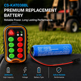 KAR-TECH 390322A Battery 3.7V 2600mAh - Compatible Replacement