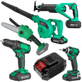 Kimo 6 Inch Cordless Chainsaw Battery 20V 4000mAh - Compatible Replacement