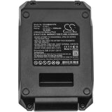 Kimo 6 Inch Cordless Chainsaw Battery 20V 2500mAh - Compatible Replacement