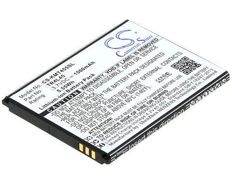 KAZAM Trooper 445L Battery 3.7V 1500mAh - Compatible Replacement