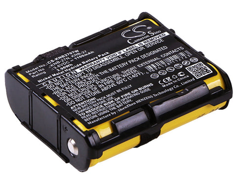 Kenwood TK-3131 Battery 3.6V 1100mAh - Compatible Replacement