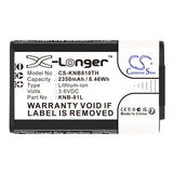 Kenwood ProTalk NX-P500 Digital Business Battery 3.6V 2350mAh - Compatible Replacement