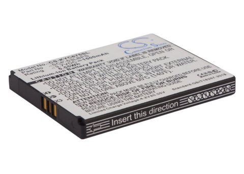 Kyocera Hydro Elite 4G LTE Battery 3.7V 1500mAh - Compatible Replacement
