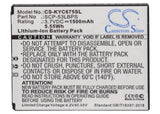Kyocera Hydro Elite 4G LTE Battery 3.7V 1500mAh - Compatible Replacement