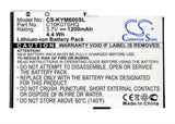 Kyocera Zio M6000 Battery 3.7V 1200mAh - Compatible Replacement