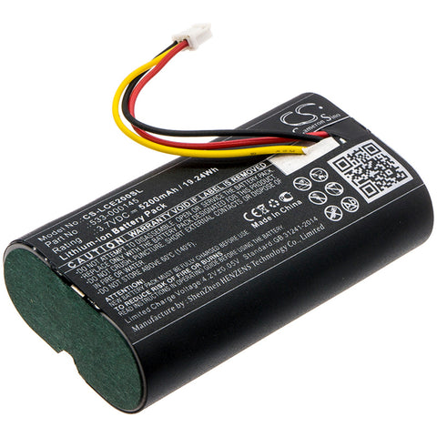 Logitech 861-000066 Battery 3.7V 5200mAh - Compatible Replacement