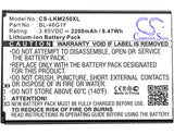 LG K20 Plus 2017 LTE-A Battery 3.85V 2200mAh - Compatible Replacement