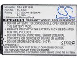 Verizon Lucid 2 Battery 3.7V 1650mAh - Compatible Replacement