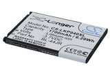 LG Optimus EX Battery 3.7V 1700mAh - Compatible Replacement