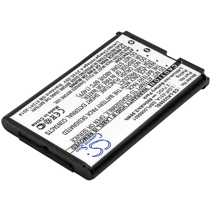 Batería Pila Lgip-531a Compatible Con Cel LG 950 Mah | Meses sin interés Batería Pila Lgip-531a Compatible Con Cel LG 950 Mah | Meses sin interés