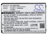 AT&T GoPhone 4G LTE Battery 3.8V 1450mAh - Compatible Replacement