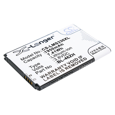 AT&T GoPhone 4G LTE Battery 3.8V 1950mAh - Compatible Replacement