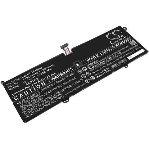 Lenovo Yoga C940-14IIL 81Q900EDFR Battery 7.7V 7650mAh - Compatible Replacement