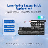 Lenovo Flex 5-1570 81CA000RUS Battery 11.4V 4500mAh - Compatible Replacement
