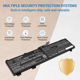 Lenovo Legion Slim 5 16APH8 82Y90033MX Battery 15.44V 4800mAh - Compatible Replacement