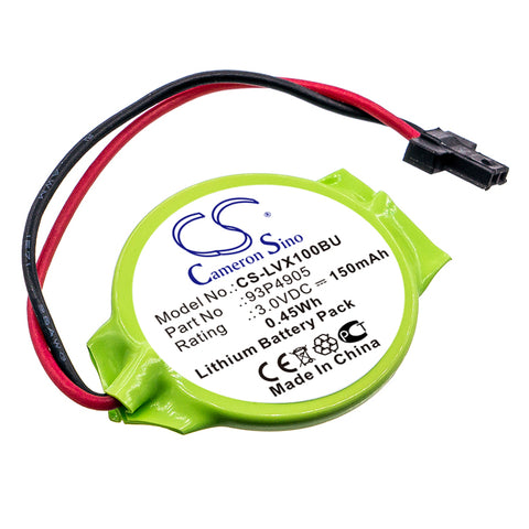 Lenovo ThinkPad X100e 3508 Battery 3V 150mAh - Compatible Replacement