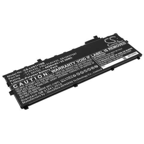 Lenovo X1 Carbon-20KGS23T2M Battery 11.58V 4800mAh - Compatible Replacement