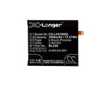 Lenovo Lemon X3 Dual SIM TD-LTE Battery 3.82V 3500mAh - Compatible Replacement