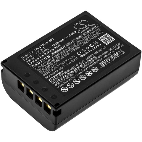 Olympus OM-1 Mirrorless Battery 7.2V 1600mAh Li-Ion - Compatible Replacement