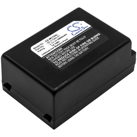 Symbol MC7596-PZCSKQWA9WR Battery 3.7V 3800mAh - Compatible Replacement