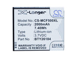 Mobistel MT-8201S Battery 3.7V 2000mAh - Compatible Replacement
