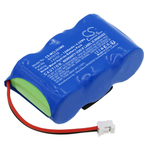 Micro Medical MicroLoop 3535 Spirometer Battery 3.6V 1200mAh - Compatible Replacement