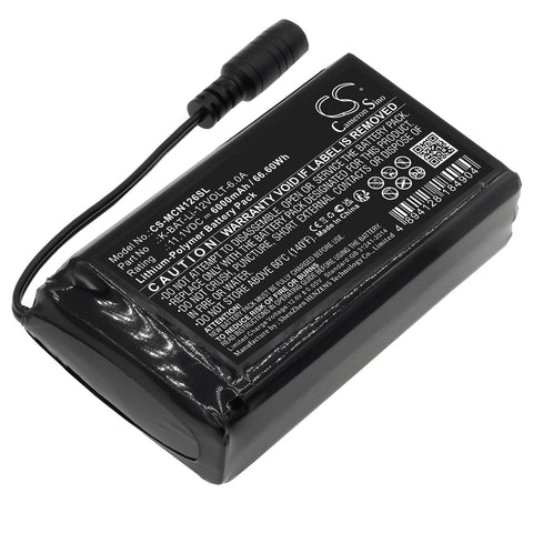 Macna K-BAT-Li-12VOLT-6.0A Battery 11.1V 6000mAh Li-Polymer - Compatible Replacement