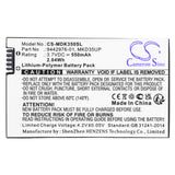 Cameron Sino CS-MDK350SL Battery