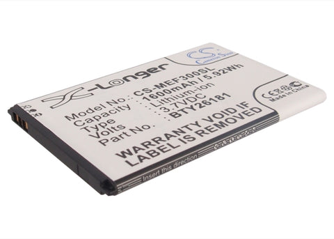 Mobistel MT-7511W Battery 3.7V 1600mAh - Compatible Replacement