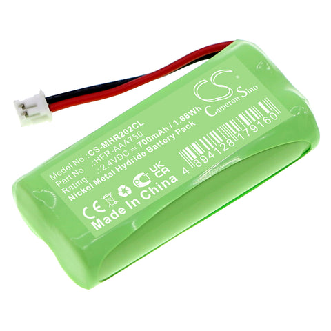 Motorola O202C Battery 2.4V 700mAh - Compatible Replacement