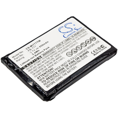 Midland PMR446+ Battery 3.7V 650mAh Li-Ion - Compatible Replacement