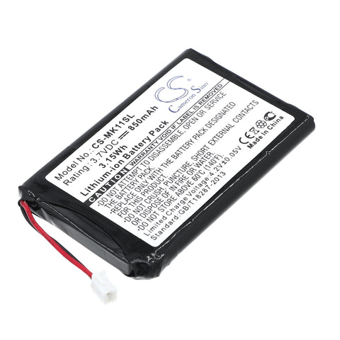 Toshiba MK 11 Battery 3.7V 850mAh - Compatible Replacement