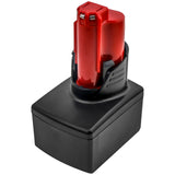 Milwaukee M12 BPP2C Battery 12V 6000mAh - Compatible Replacement