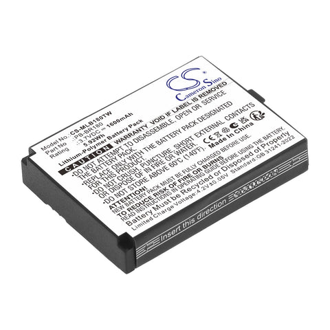 Midland BR180 Battery 3.7V 1600mAh Li-Polymer - Compatible Replacement