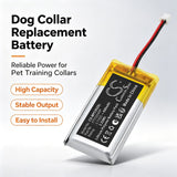 My Pet Command Dog Fence Collars Battery 3.7V 600mAh - Compatible Replacement