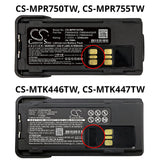Cameron Sino CS-MPR755TW Battery