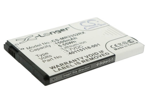 Novatel Wireless 40115118.001 Battery 3.7V 1500mAh Li-Ion - Compatible Replacement