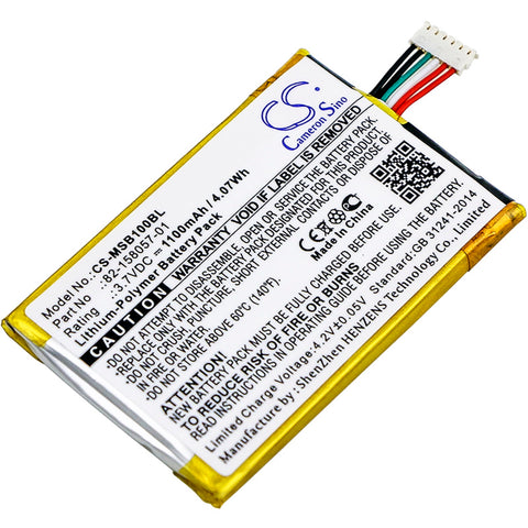 Motorola SB1B-SE11A0WW Battery 3.7V 1100mAh - Compatible Replacement