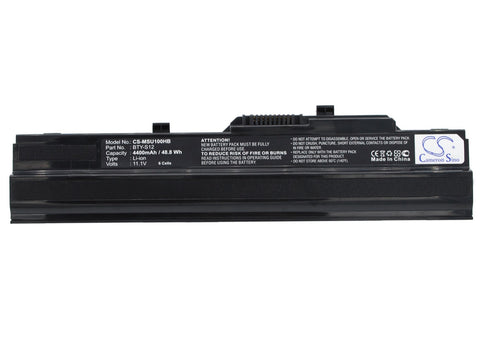 Medion Akoya Mini E1210 Battery 11.1V 4400mAh - Compatible Replacement