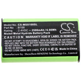 Microsoft Xbox One Elite Wireless Controller Battery 2.4V 2500mAh - Compatible Replacement