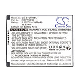 iMozen TC601A Battery 3.85V 3900mAh - Compatible Replacement