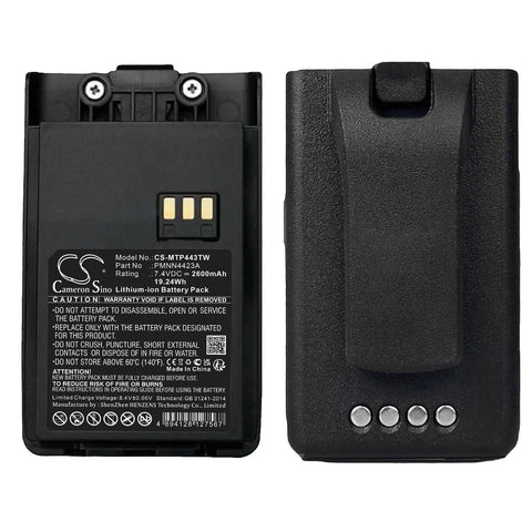 Motorola Mag One VZ-9 Battery 7.4V 2600mAh - Compatible Replacement
