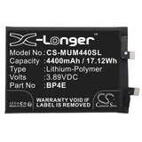 Xiaomi 13 Lite Battery 3.89V 4400mAh - Compatible Replacement