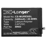 Redmi 22011119TI Battery 3.87V 5400mAh - Compatible Replacement