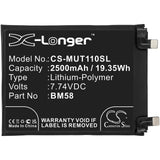 Xiaomi Mi 11T Pro 5G Battery 7.74V 2500mAh - Compatible Replacement