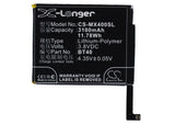 MeiZu M461 Battery 3.8V 3100mAh - Compatible Replacement