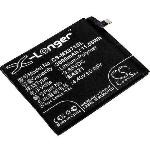 MeiZu 15 Lite Battery 3.85V 3000mAh - Compatible Replacement
