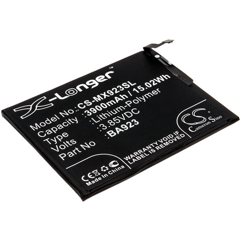 MeiZu Note 9 Battery 3.85V 3900mAh Li-Polymer - Compatible Replacement